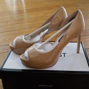 Brand new nude heels.